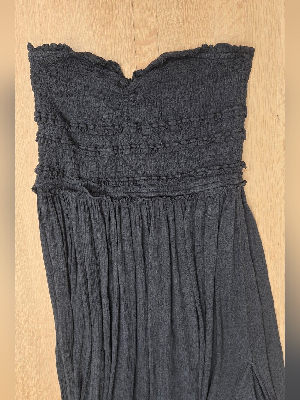 O'NEILL Devyn Womens Strapless Midi Dress - Slate Blue - Picture 5 of 12